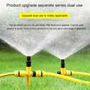 360 Rotation Auto Irrigation System Garden Lawn Sprinkler Patio, 90/180/360, Adjustable at Will for Outdoor Grass Garden Yard Lawns (5 PCS)