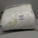 MINUPWELL Ultra Thin Pillows, Flat Pillows for Sleeping Thin, 7D High Support 2.5 inch Height Slim Bed Pillows for Stomach Sleeper, Standard Size -18x26 in - Rayon Derived from Bamboo (Standard Cooling(1PC), White)