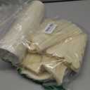 175 Pcs Ivory Plates and Napkins Set, 25 Guest Ivory Party Supplies Include Scalloped Plate Paper Napkin Cup Fork Knives Disposable Plastic Cutlery for Birthday Wedding Baby Shower Party