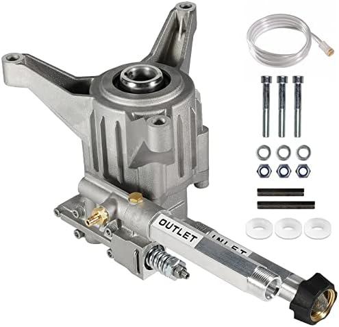 YAMATIC Pressure Washer Pump, 2500-3000 PSI 2.5 GPM SRMW22G26-EZ Pump Replacement for Troy Bilt, Craftsman, Briggs & Stratton, Karcher, Brute, Homelite Front Inlet/Outlet