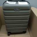Wrangler 22" Hardside Spinner Carry-On Luggage, Olive
