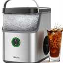 Silonn Nugget Ice Maker Countertop,33Lbs/Day, Includes Scoop & Cleaning