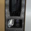 LDJXDADI 1.25" Highway Footpegs, Adjustable Footrest Mounting PClamps Compatible with Harley Sportster Touring Softail Dyna Honda Kawasaki Suzuki Yamaha with 11/4" Engine Guard (Black）