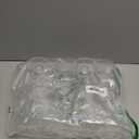 18-ounce Unbreakable Wine Glasses-Acrylic Plastic Stem Wine Glasses, set of 6-All Purpose,Red or White Wine Glass,Dishwasher Safe,BPA Free (Clear, Medium)