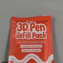 Toy Tree 300 Piece 3D Pen Refill Pack | Compatible with The 3Doodler Start+ Only | 10 Tropical Colors of Safe Low Temperature PCL Filament 2.5mm Thick | Not Compatible with Other 3D Pens