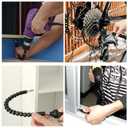 2 x Flexible Drill Bit Extension, Super Bit, 11.6 inch Bendable Drill Bit Extension, Flexible Shaft Extension Bits (4)