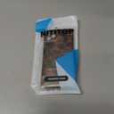 NITITOP Compatible with iPhone 11 Pro Max Case with Chain Lanyard Strap Cute Stylish Leopard Print Brown and Black Amber for Women Girls Men Soft TPU Shockproof Protective Cover - Black