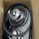 212CC Torque Converter 6.5 HP 3/4" Go Kart Mini Bike Comet Clutch 10T 40/41 and 12T 35 Chain Predator Driver Pulley Replacement Set - 30 Series