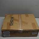 MARTY Rolling Storage Cart 7.9" W, 4-Tier Kitchen Cart with Wheels Handle, Slim Storage Cart Mobile Shelving Utility Carts for Bathroom Laundry Room Organization Narrow Places (Black)