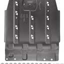 Transmission Skid Plate Compatible with 2015-2022 Ford F150 4WD 2.7L EcoBoost, 3.3L, 3.5L EcoBoost, Steel Under Guard Splash Shield with Install Accessories