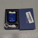 Mini Electric Shaver - USB C Fast Charge Portable Small Shavers for Men, Dual Head Pocket Shaver Washable Travel Electric Razor, Powerful Wet and Dry Mini Razor, Easy One Button Use