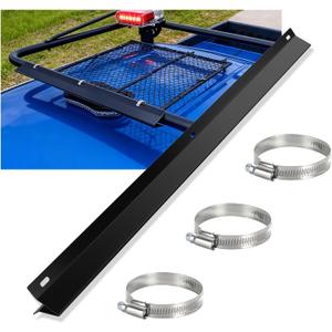 39.37 in Roof Rack Wind Deflector, Van Roof Rack Wind Deflector, Ladder Rack Wind Deflector for Utility/Work Truck and Vans, Reduces Noise