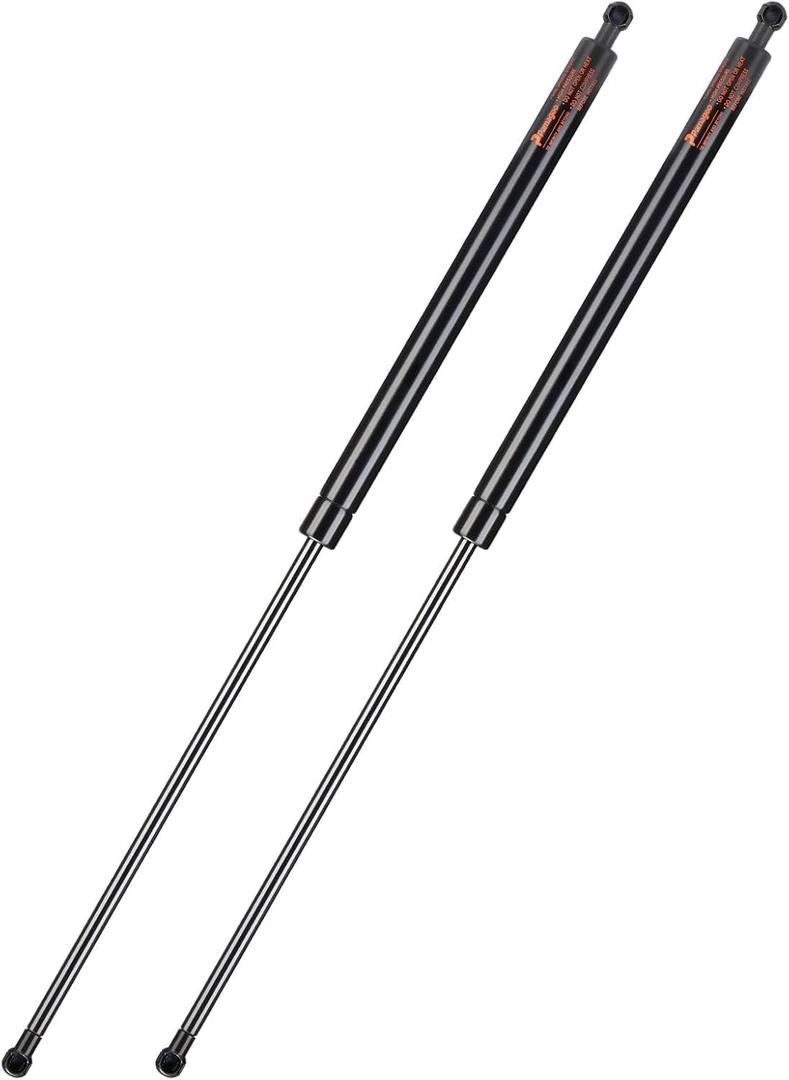 SE1200M80BL 030359 29 inch Gas Strut 85 lbs 378 N Per Shock, 29" Gas Spring Prop Lift for Trailer Hatch Door Truck Undercover Tonneau Cover Pick-up Bed Cover Boat Engine Cover, Qty 2