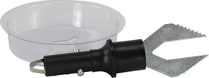 Saillong Broken Bulb Extractor, Light Bulb Changer for Standard Incandescent Broken Light Bulbs, Broken Light Bulb Removal Tool with Safety Shield Compatible with Standard Threaded Extension Pole