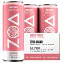 ZOA Zero Sugar Energy Drinks - White Peach | Healthy Energy Formula with Natural Caffeine, Daily Vitamin C, Essential B-Vitamins | Gluten-Free, Keto Friendly | 16 Ounce Cans (Pack Of 12) (EXP 05/04/26)