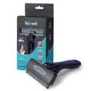 Deshedding Dog Brush for Long Hair (Large,Blue)  Gentle Deshedding Tool for Dogs & Cats  Reduces Shedding, Without damaging Topcoat. Removes Loose Fur & Dead Undercoat.