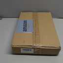 Lamp Shades Set of 2, 16"x8"x10" Large White Fabric Lamp Shades for Table Lamps & Floor Lamps, Modern Rectangle Lampshade Replacement Fits E26/E12/Spider Harp Holders, Easy Assembly