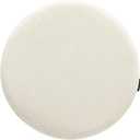 Memory Foam Seat Cushion Round Stool Chair Pad Non - Slip Circle Chair Pad with Washable Cover 1.8 - Inch Thick for Office, Dining, Car, Kids' Chairs (White, 14x14 Inch)