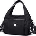 MINTEGRA Crossbody Bag for Women Waterproof Handbag Multi-Pocket Nylon Travel Shoulder Purse