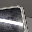 Lanhiem for iPhone 17 Pro Max Metal Case, Heavy Duty Shockproof Tough Rugged Case with Built-in Glass Screen Protector, 360 Full Body DustProof Protective Cover for iPhone 17 Pro Max 6.9", Silver