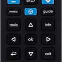 GE Samsung Replacement Remote, Universal Remote Control Compatible for Roku, Apple TV, Smart TV, Soundbar, Streaming Player, Blu Ray, DVD, DVR, 4 Device, Black, 44235