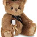 Bearington Smarty Class of 2025 Graduation Plush Teddy Bear Stuffed Animal, Black Cap, 10 Inch
