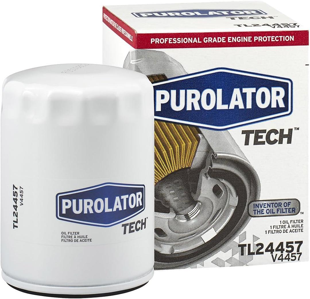 Purolator TL24457 PurolatorTECH Spin On Oil Filter Compatible With Nissan Pickup, D21, Sentra, 300ZX, 240SX, Pathfinder, Altima, Volkswagen Beetle and Mercury Villager