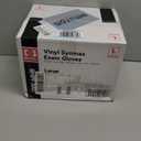 10 Pack Synmax Synthetic Vinyl Exam Glove,Powder Free,Large,100/Box,Blue,BMPF-3003