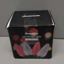 DEWENWILS C9 Red & White Christmas Lights, 33.3ft 50 LED String Lights Waterproof, Indoor/Outdoor Xmas Bulb Light with Hook for House, Xmas Tree, Patio, Garden, Yard, Porch, Green Wire, UL Listed