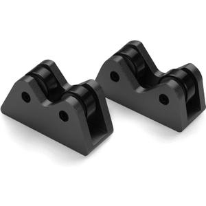 2Pcs Pool Cue Straightness Checker, Billiard Cue Straightness Checker, Pool Cue Lathe, Billiard Training Aids (Black)