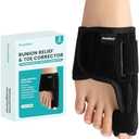 Amazon.com: Promifun Toe Splint for Broken Toes - Big Toe Splint for Women & Men - Support Brace for Day & Night Use - Bunion Corrector for Pain Relief - 1 Pair : Health & Household