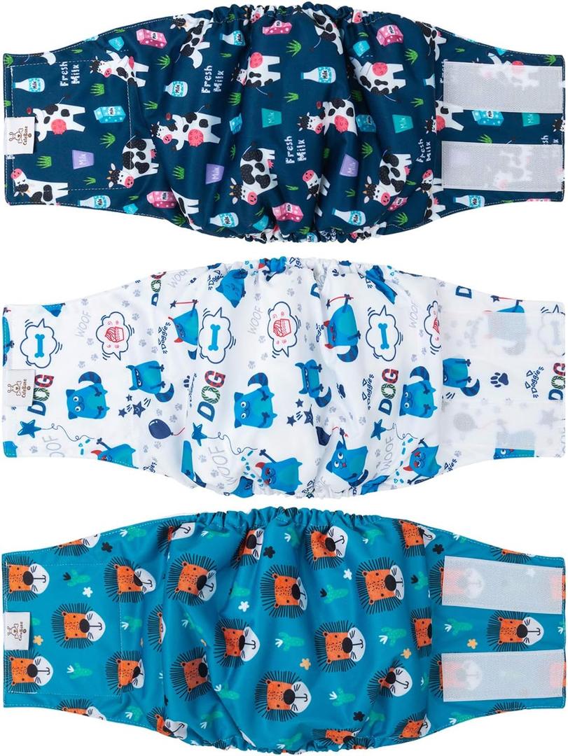 CuteBone Dog Diapers Male Medium DM14M