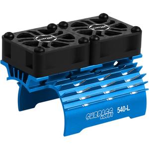RC Car Cooling Fans 30mm 28000rpm Motors Fan with Metal Heatsink 3650 3660 540 550 Brushless Motor Update Parts for 1/10 RC Truck Diameter 36-38mm Brushless Motor