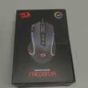 Redragon M612 Predator RGB Gaming Mouse, 8000 DPI Wired Optical Mouse with 11 Programmable Buttons & 5 Backlit Modes, Software Supports DIY Keybinds Rapid Fire Button (Black)