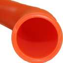 50 Ft. Orange Ultra-Flexible Crushproof Commercial Wet/Dry Vacuum Hose with 1.5 Inch Inner Diameter and 2 Swivel End Cuffs