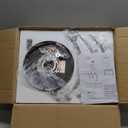 Black Semi Flush Mount Ceiling Light Fixture, 3-Light Modern Hallway Light Fixtures Ceiling Mount, Foyer Kitchen Lighting Fixtures Ceiling Lights for Bedroom, Bathroom, Laundry Room, Entryway, Hallway