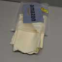 Small Round Beige Tablecloth 36 Inch Polyester Fabric Washable Table Cover Decorative Wrinkle Resistant Solid Color Table Cloth for Dining Party Wedding Camping