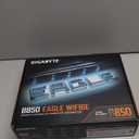 GIGABYTE B850 Eagle WIFI6E AMD AM5 ATX Motherboard, Support AMD Ryzen 9000/8000/7000 Series, DDR5, 8+2+2 Power Phase, 3X M.2, PCIe 5.0, USB-C, WIFI6E, GbE LAN, EZ-Latch