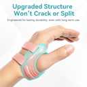 FORTEMOTUS CMC Thumb Brace, Upgrade Thumb Splint for CMC Joint Pain Relief and Support, Osteoarthritis, Tendonitis, Arthritis, CMC Joint Thumb Arthritis Brace: for Women Men (Pink, Right Hand, Medium)
