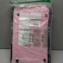 Henkelion Pet Carrier for Small Medium Cats Dogs Puppies up to 15 Lbs, TSA Airline Approved, Soft Sided, Collapsible Travel - Pink (17.0"L x 11.0"W x 11.0"H)