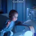Hifree Touch Lamp, Multicolor Night Light for Kids, Small LED Table Lamp for Bedroom, Dimmable Bedside Lamp with Warm & White Light