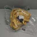 Barry.Wang Mens 70s Disco Dress Shirts Paisley Long Sleeve Designer Outfit Floral Top for Dance Party Casua (X-Large, Gold Jacquard)