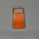 TORRAS for iPhone 17 Pro Max Case Crystal Orange, [Anti-Yellowing][Military-Grade Protection], Ultra Slim Anti-Scratch Back, Soft Bumper, Non-Slip Protective Phone Cover, Orange 6.9"