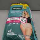 Depend Fresh Protection Adult Diapers, Incontinence & Postpartum Bladder Leak Underwear for Women, Disposable, Maximum, Extra-Large, Blush, 26 Count