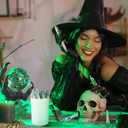 24 Pcs Witch Pens Bulk Princess and Witch Party Favors Pink and Green Gift Pens Set for Movie Musical Lover Friendship Matching Birthday Halloween Party Favors