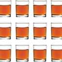 Vikko Shot Glasses, Set of 12 Tequila Shot Glass, 2.75 Ounce Small Glasses with Heavy Base, Whiskey, Espresso, Spirit, Cordial Shot Glass