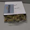 24 Pcs Gold 3D Glitter Star Ornaments for Christmas Tree 3D Small Star Pendant Five Pointed Star Ornaments Hanging for Xmas Tree Home Wedding Party Pentagram Decoration