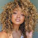 7 Packs Gogo Curl Crochet Hair for Women 10 Inch Pre-Twisted Curly Crochet Hair Deep Ocean Beach Curl Crochet Braids Synthetic Braiding Hair Extensions (10 Inch, 27)