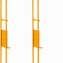 Heavy Duty 2-Pack Ground Fishing Pole Holders with Dual-Spike Ground Stands