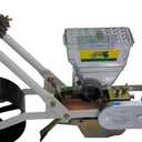 JP-1 Lite Garden Planter Seeder (Lightweight 15 lb, Precise, Durable) Vegetable Tool for Corn and Grass Planting, Hand Push Bag Seeder, Drop Spreader Alternative